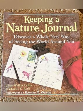 Keeping a Nature Journal by Clare Walker Leslie Paperback Nature Art Book